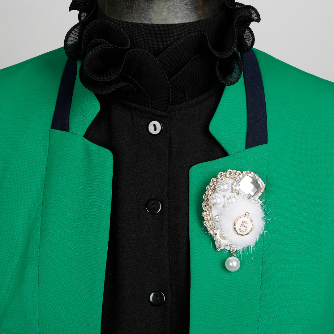 Delicate Fur Brooch