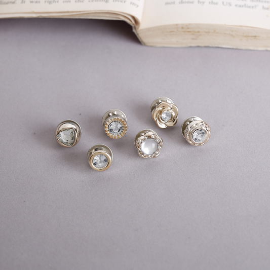Goldbound Studs - Set of 6